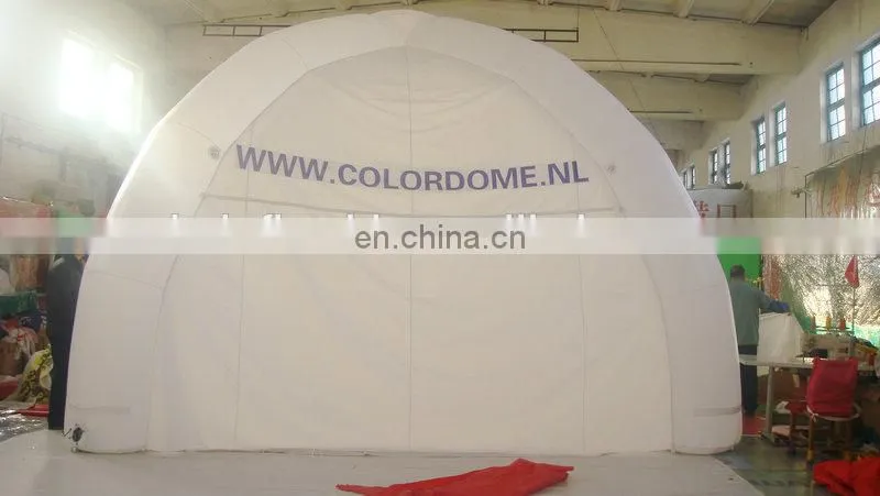 customized popular led light inflatable spray booth for sale