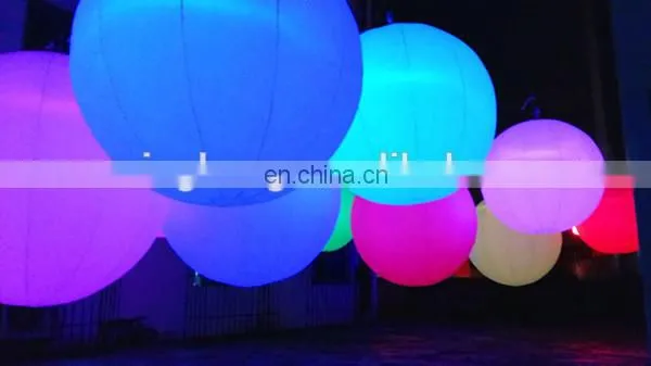NB-CT3033 romantic Beautifu inflatable led ball for wedding decoration