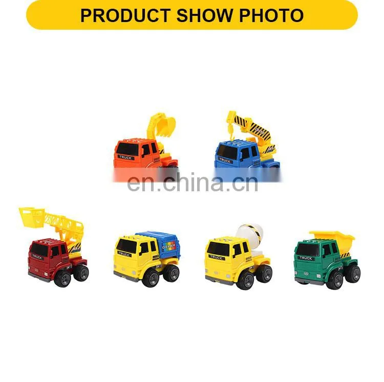 Friction toys engineering vehicle best gift for kids