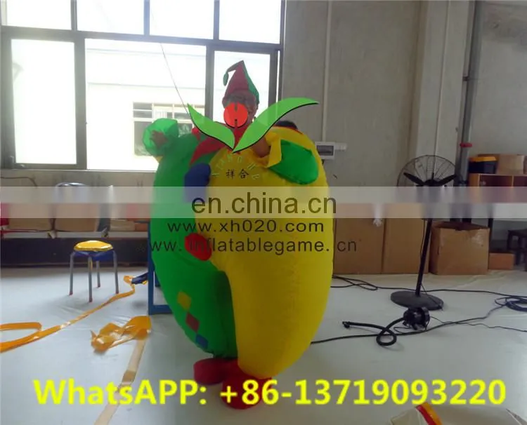 costume kids or adult cown Inflatable Wrestler Sumo Costume fight