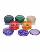 Acrylic plastictransparent tobacco crusher | custom plastic herb grinder