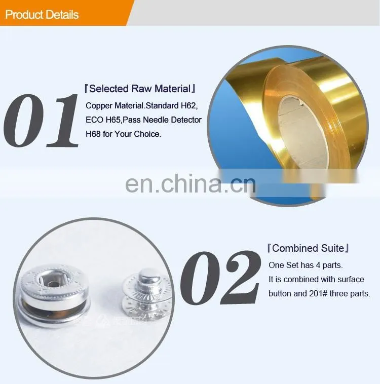 Spring Metal Snap Button BM10152