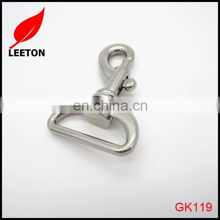 Good quality zinc alloy 30mm bag swivel snap hook