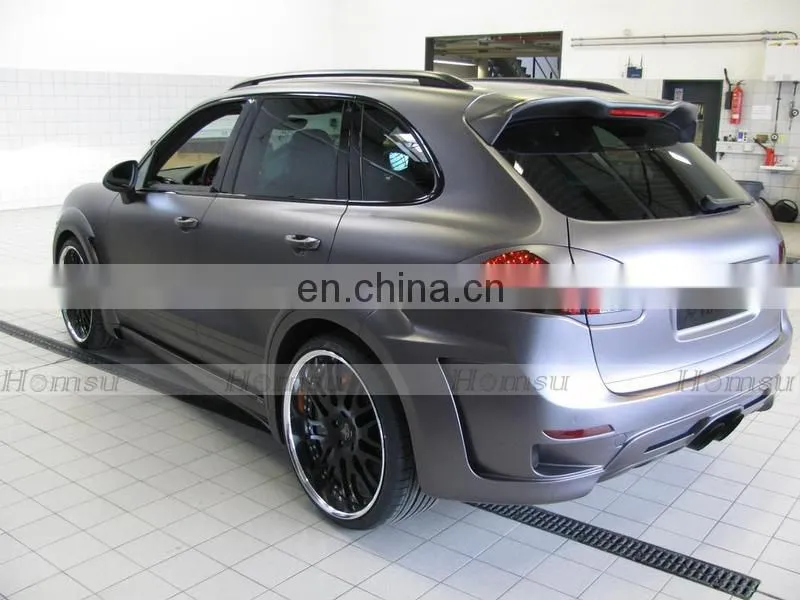 high quality 2011-2014 958 Cayenne Car Change HM Style Wide Body Kit With FRP Material bodykit For Porsch-e
