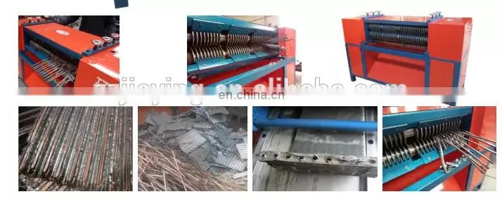 Radiating fin separating machine/copper aluminum separating machine