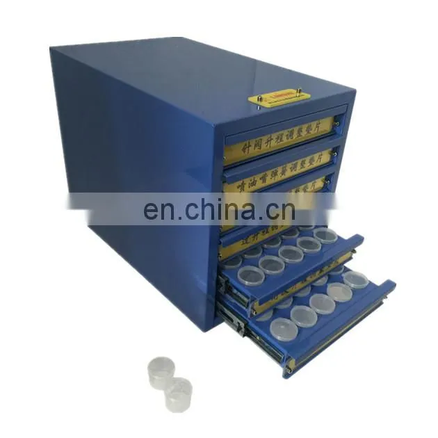 Common rail injector gasket storage box diesel fuel injector repair kit
