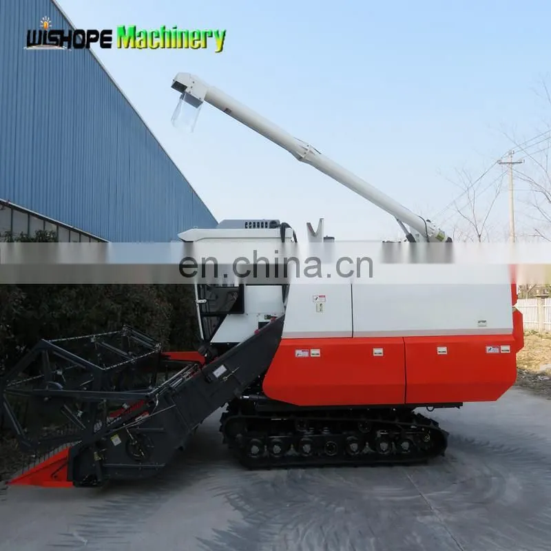 New Model Kubota Similar Rice Combine Harvester With AC Cabin