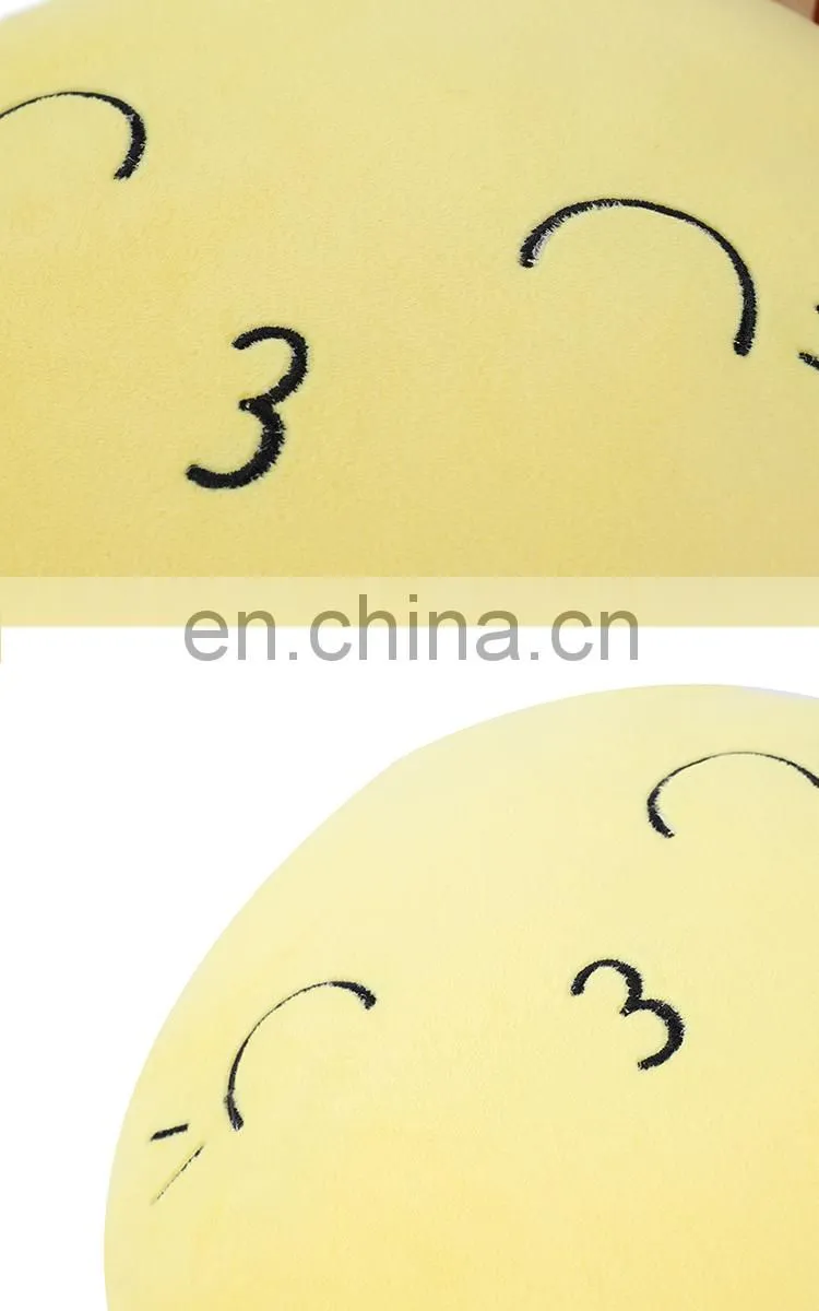 Trending products 2018 custom cute plush travel emoticon expression throw pillows smile face pillow emoji pillow
