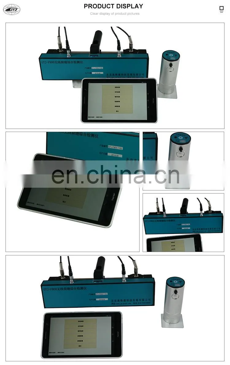 F800 cracks detection meter gauge
