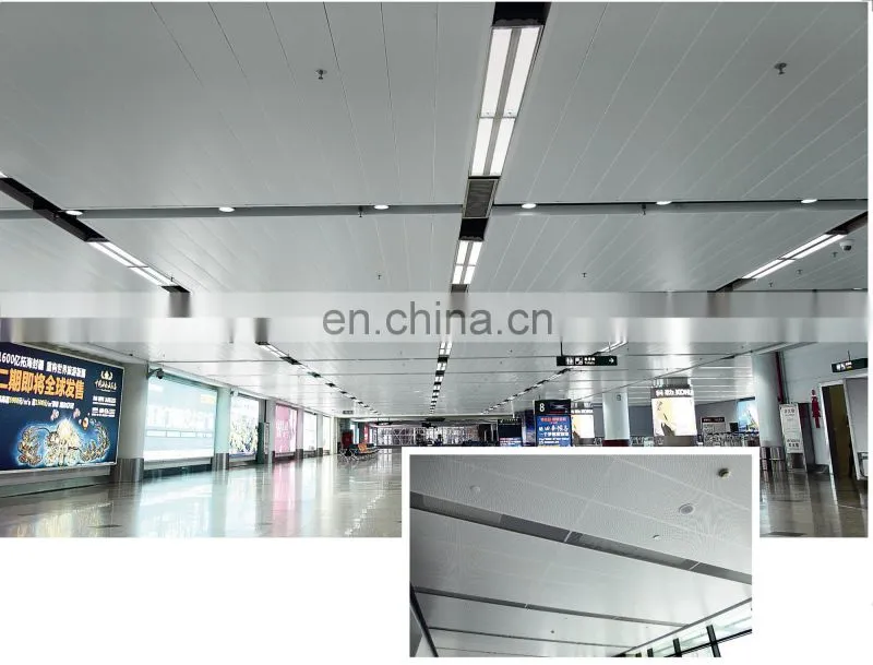 Perforated Particle Board Aluminum Baffle Ceiling