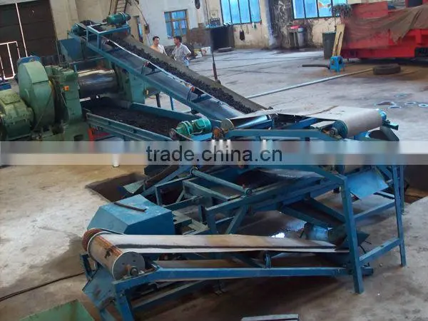 scrap tire rubber extruder machine for rubber powder