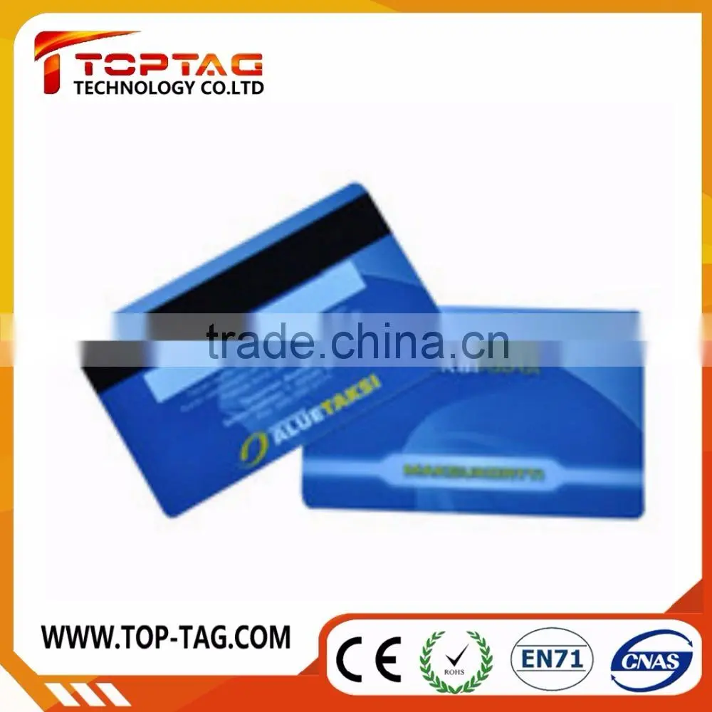 DIY magnetic stripe card / PVC card with magnetic stripe / magnetic stripe pvc card