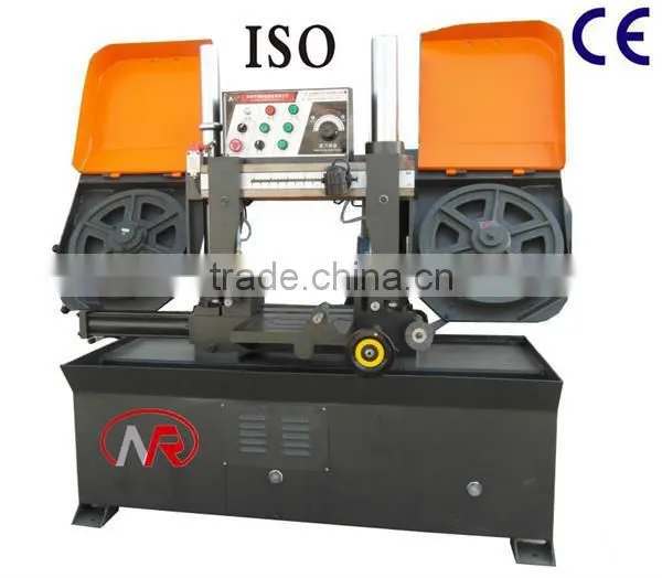 GZ4230 Horizontal metal cut band saw machine sliding table panel saw