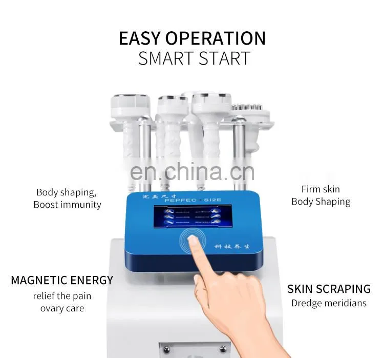Factory Rf Vacuum Massage Slimming Machine 5D Carving Weight Loss Shaping Instrument Slimming Cavitation Personal Care Machine