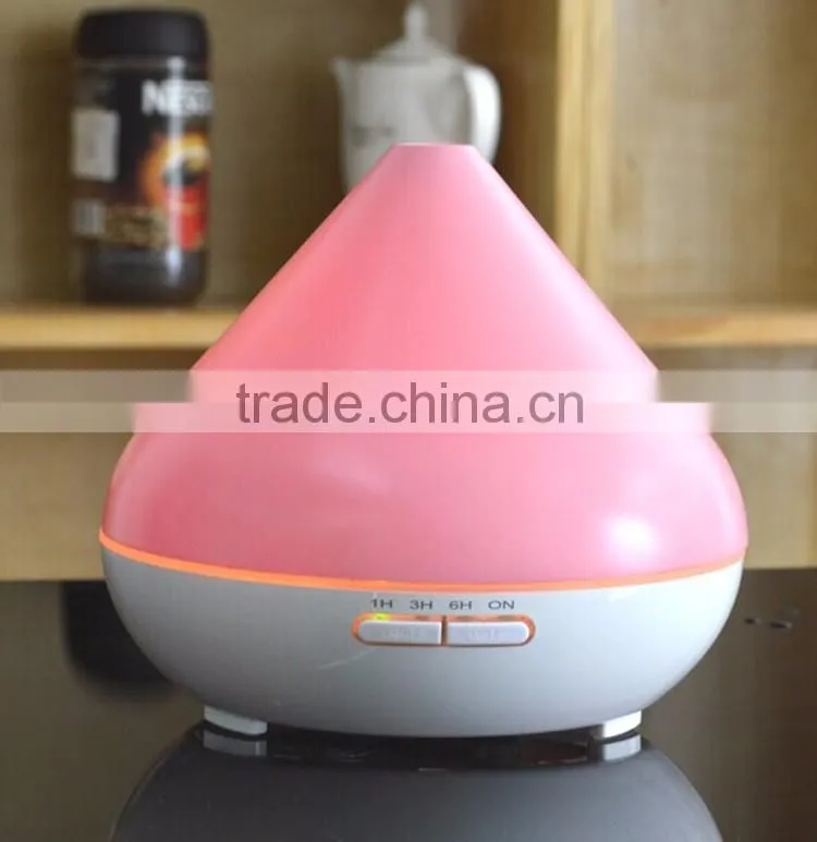 2016 Hot Sale Low Noise Aroma Water Mist Diffuser with Rainbow Lights Household Appliance