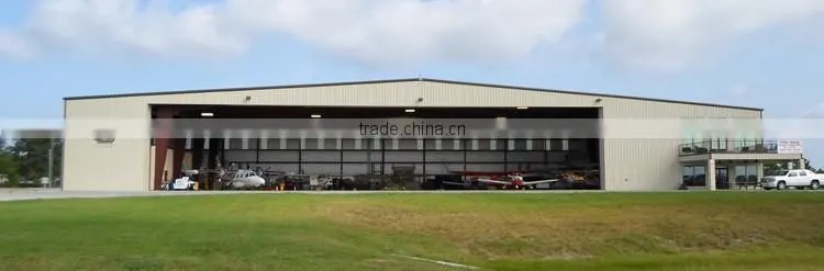 Pre engineered steel arch hangar