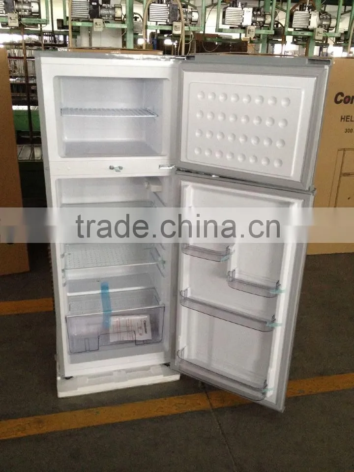 210L Home Double Door No frost Refrigerator With CE and Locking Door