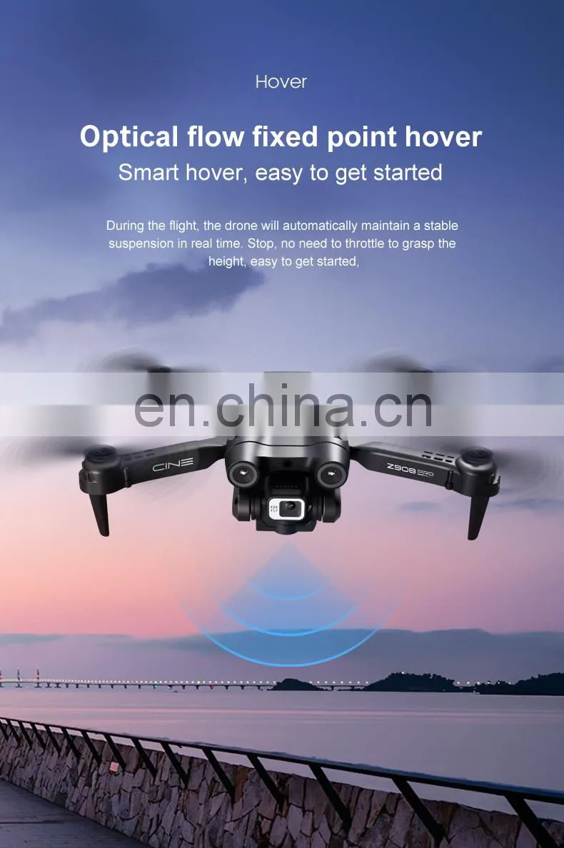 Z908pro RC Drone 4K Mini Dual camera Obstacle Avoidance Foldable Quadcopter RC Helicopter Toy