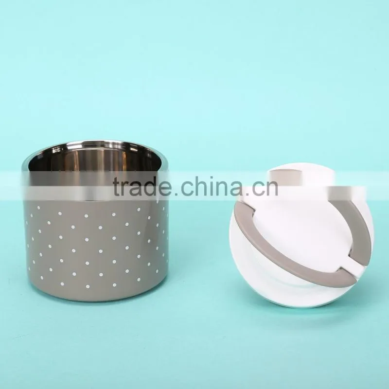 SS 630ml thermos tiffin carrier /insluated tiffin lunch box