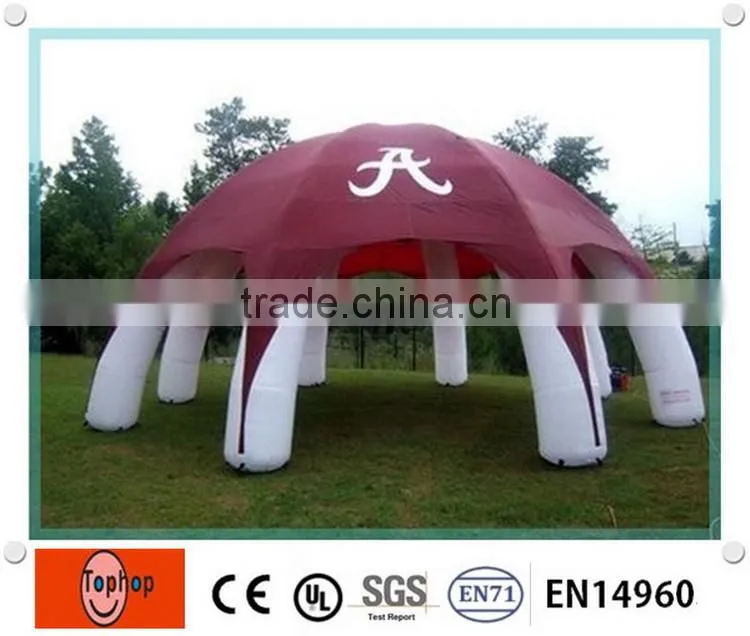 2015 new arrvail pvc tarpualin air fun inflatable medical tent