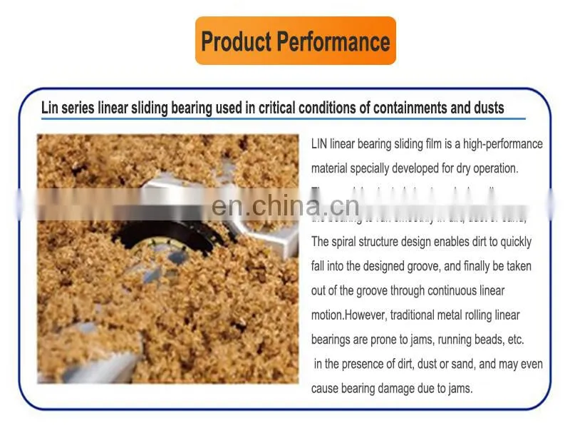 Universal Round Flange Base Plastic Linear Bearing 8mm FJUM-01-08