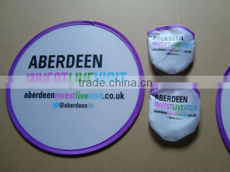 Foldable Promotional Cowboy Hat in 190T nylon, hats with print logo