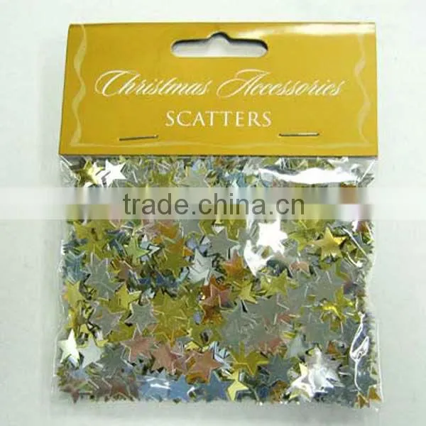 metallic table confetti sequins for parties celebration