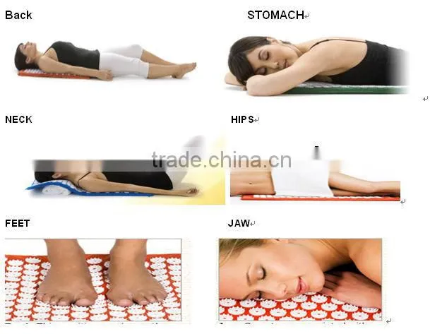 high quailty combo acupressure mat and pillow