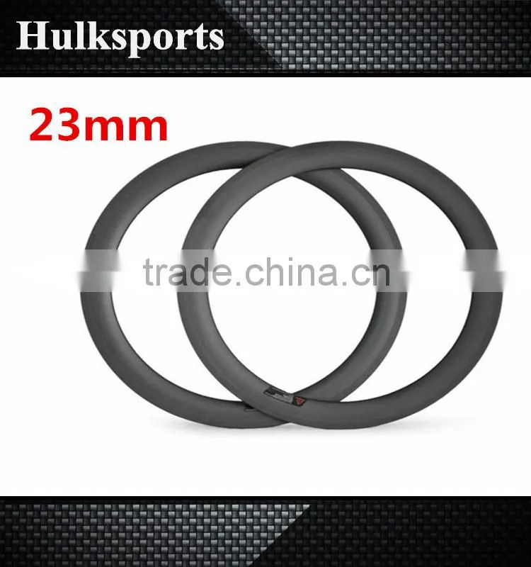 Chinses Carbon Road Bicycle Rims 700C 23mm Width Carbon Road Bike 60mm Clincher Carbon Rims