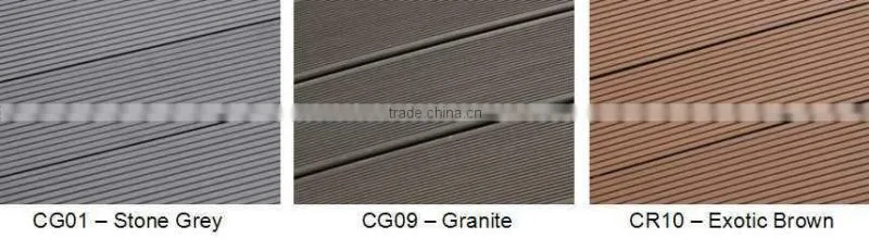Wood plastic composite vegetable garden fencing