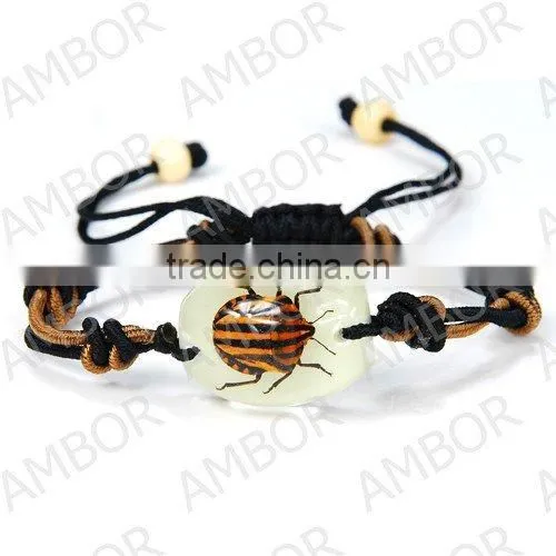 FL14 FL15 real flowers resin fashion bracelet