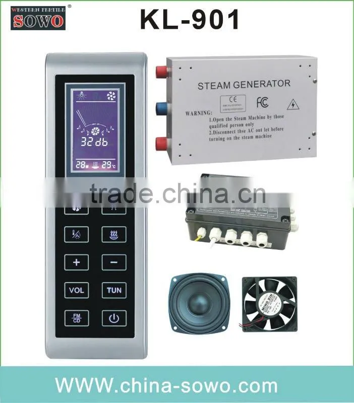 simple design steam room controller