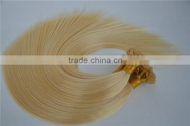 Italian keratin u tip individual strand hair extensions