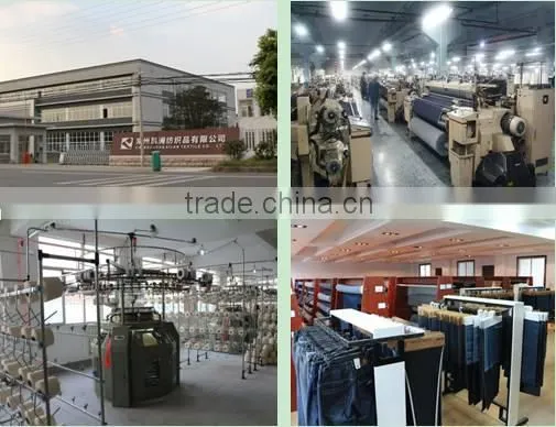 Whole Sale Organic High Quality Cotton Spandex Denim Fabric