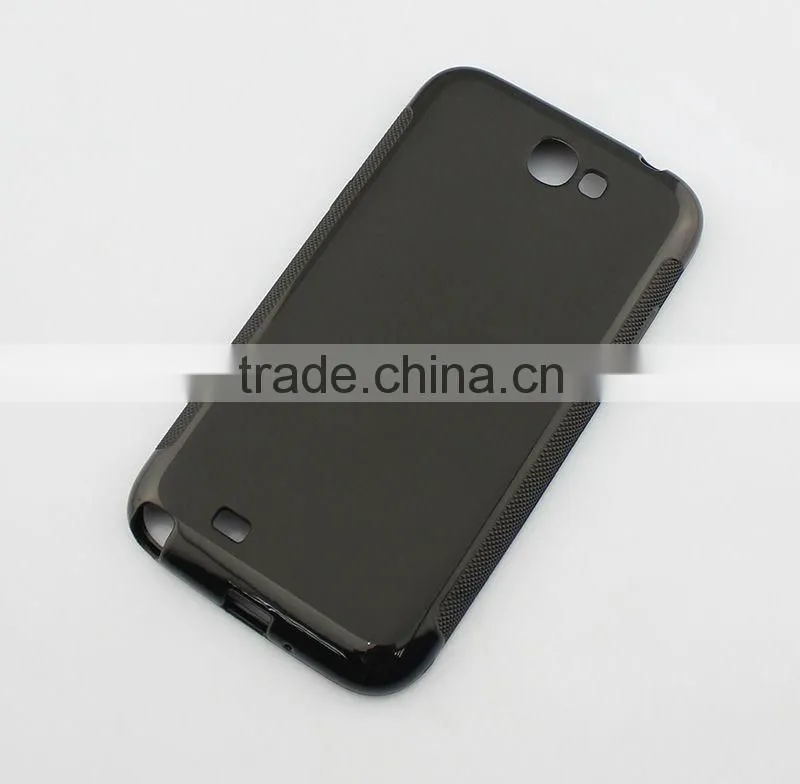 Plain TPU phone case for galaxy note 2 N7100