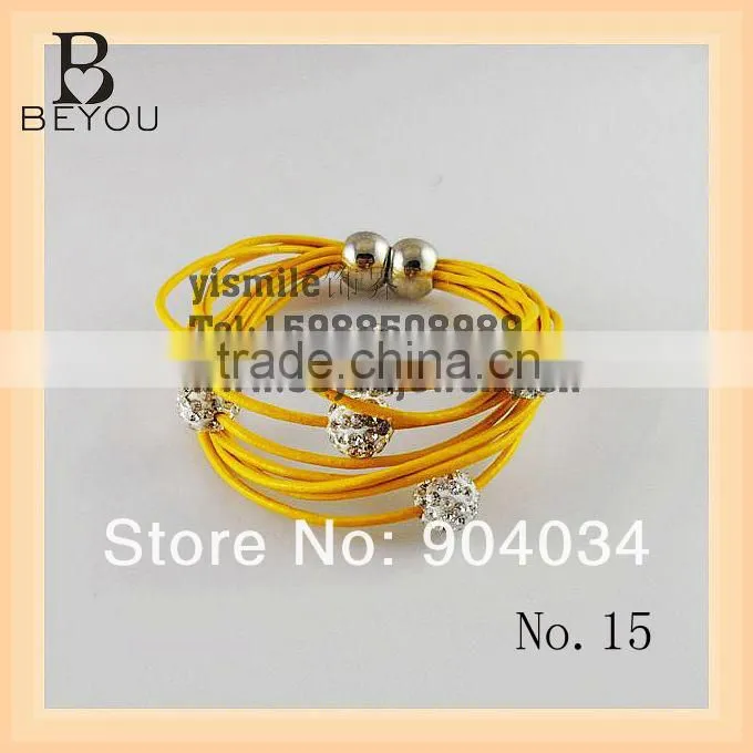 2013 New Fashion Five Rhinestone Beads Tibetan Bracelet
