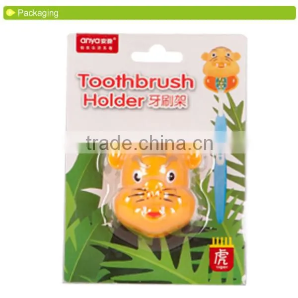 D485 Kid Toothbrush Holder The 12 Chinese Zodiac Bathroom Accessories Plastic Toothbrush Holder With Cover