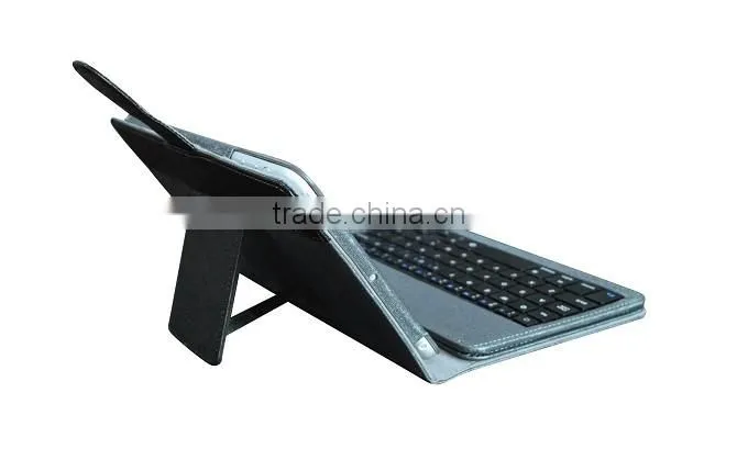 2015 newest bluetooth leather keyboard case 12 inch tablet