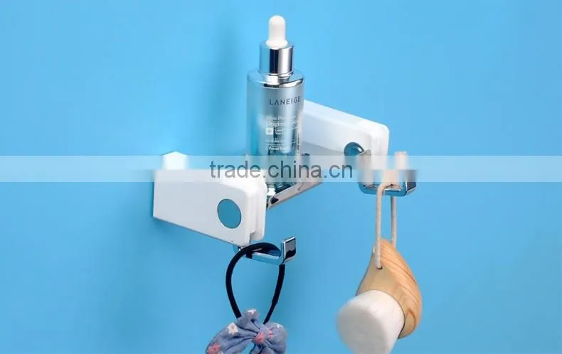 Online Shopping Discount Durable bathroom glass soap rack with hooks