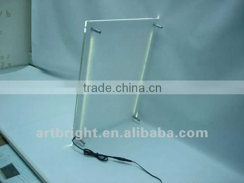Adersting lighting panel of LED acrylic light box