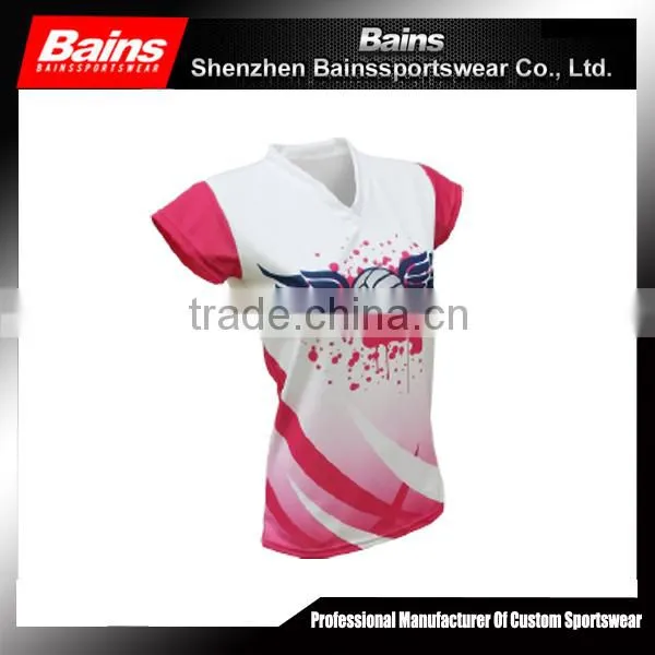 Wholesale heat transfer sleeveless volleyball jersey/polyester beach volleyball jerseys/design your own volleyball jersey