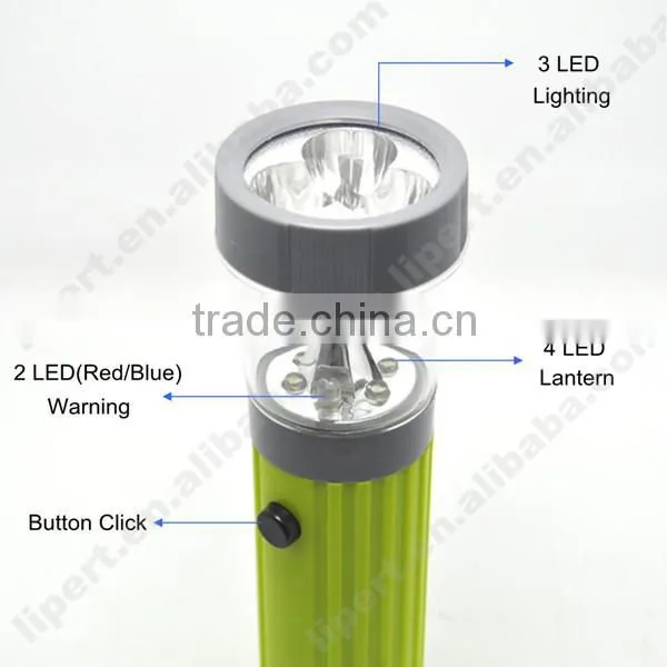 (1500338) Factory Price Multi-Function 2 in 1 Commercial LED Flashlight