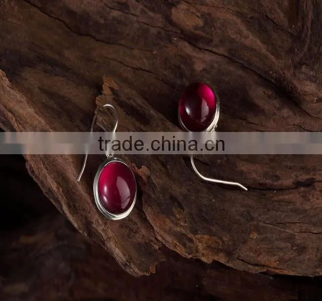 2014 New Design Fashion corundum handmade gender earring