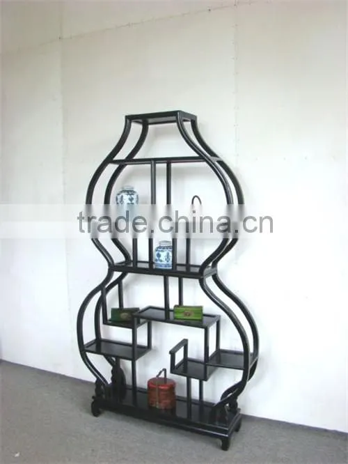 antique chinese style wall shelf in wood