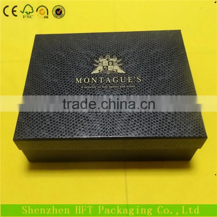 High Quality Fashion Custom clear wine glass box