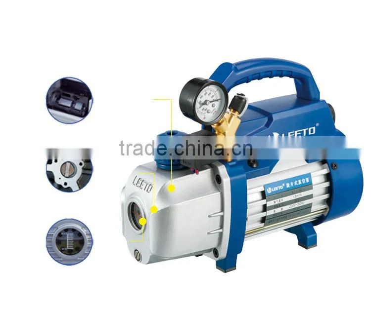Sealed high vacuum lubrication oil pump