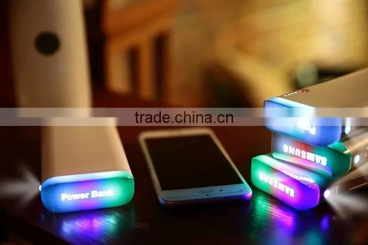 creative Factory price power bank color change battery backup for iphone
