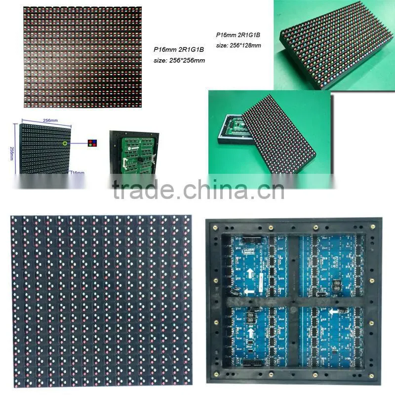 RGX P16mm Led display led video wall outdoor led advertising board/P10 Full Color Outdoor Led Display Professional manufact