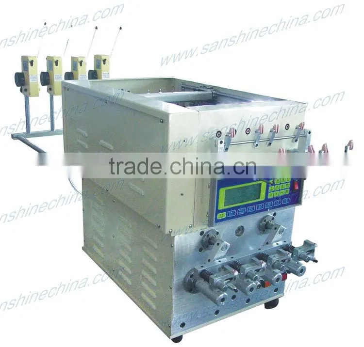 Wire twister(skeiner) with (SS964T) 4 spindles automatic coil winding machine