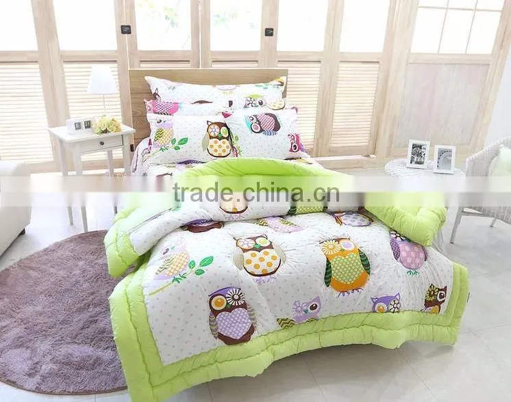 100% Cotton Cheap Cute Baby Bedding Set